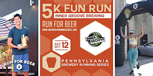 5k Beer Run x Inner Groove | 2024 PA Brewery Running Series primary image