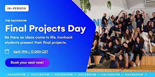 Immagine principale di The UX/UI Hackshow - Tech Bootcamp Final Projects Contest 