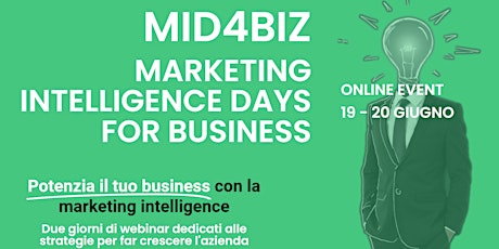 MID4BIZ - Marketing Intelligence Days for Business
