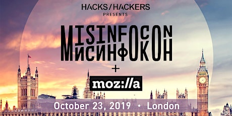 MisinfoCon London 2019: A Global Summit on Misinformation primary image