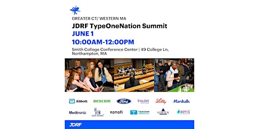 Imagen principal de JDRF TypeOneNation Summit - Northampton, MA