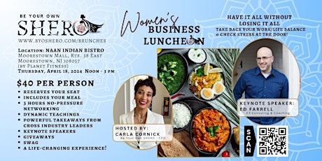 Be Your Own SHERO Women's Business Luncheon