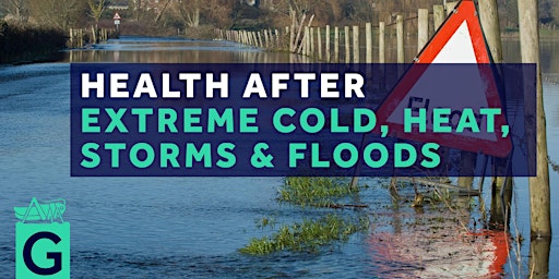 Imagem principal do evento Health after Extreme Cold, Heat, Storms and Floods.
