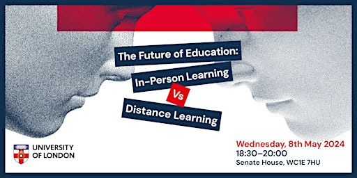 Imagem principal do evento The Future of Education: In-Person Learning vs Distance Learning