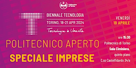 Politecnico Aperto Speciale Imprese - Biennale Tecnologia 2024