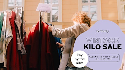 BeThrifty Vintage Kilo Sale | Passau | 24. & 25. Mai primary image