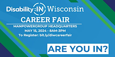 Primaire afbeelding van Disability:IN Wisconsin Career Fair