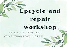 Image principale de Repair and Upcycle workshop