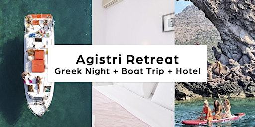 Island Bliss: Agistri Weekend Retreat with Boat Trip, Greek Night and Hotel