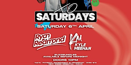 | XO Saturdays | Ryan Redmond & Kyle Meehan |  primärbild