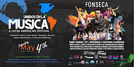 Imagem principal do evento Unidos en la Musica: A Latin American Festival 2024