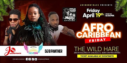 Primaire afbeelding van Afro Caribbean Friday