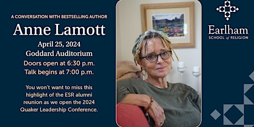 Imagem principal do evento A Conversation with Anne Lamott