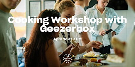 Cooking Workshop with Geezerbox primary image