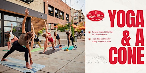 Outdoor Yoga & A Cone at Little Man Ice Cream Can primary image