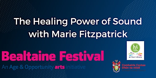Imagem principal de The Healing Power of Sound with Marie Fitzpatrick in Central Library