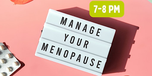 Hauptbild für Menopause workshop