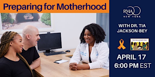 Preparing for Motherhood | Virtual Webinar primary image