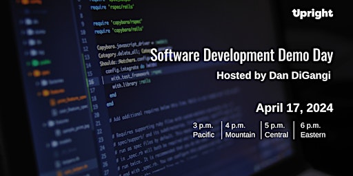 Software Development Demo Day (PTSB Oct 2023) primary image