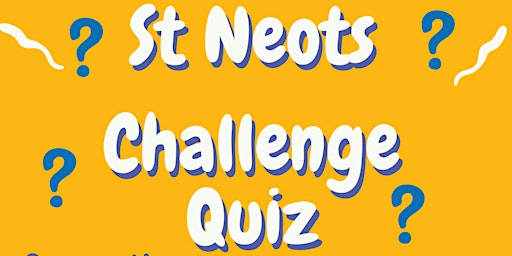 Imagem principal do evento St Neots Challenge Quiz