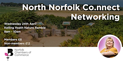 Primaire afbeelding van North Norfolk Co.nnect Networking - Kelling Heath