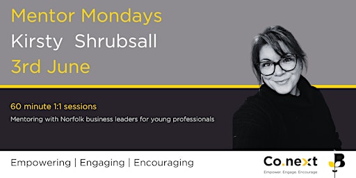 Imagem principal de Co.next Mentor Monday - Kirsty  Shrubsall