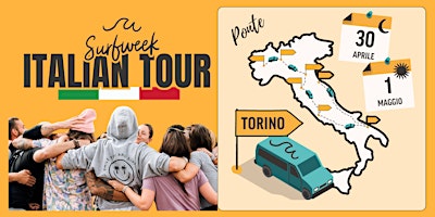 Imagem principal do evento SurfWeek Italian Tour - Torino - #1