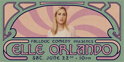 Imagem principal do evento Fallout Comedy Presents: Elle Orlando