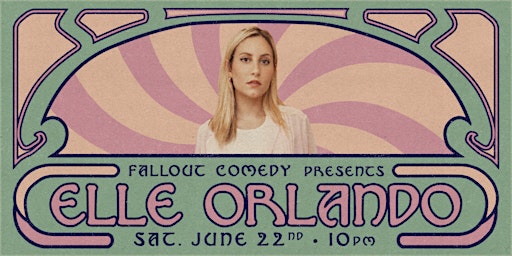 Image principale de Fallout Comedy Presents: Elle Orlando