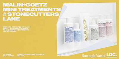 Imagen principal de MALIN+GOETZ Mini Treatments @  Stonecutters Lane