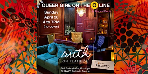 Primaire afbeelding van Queer Girl on the Q Line Party