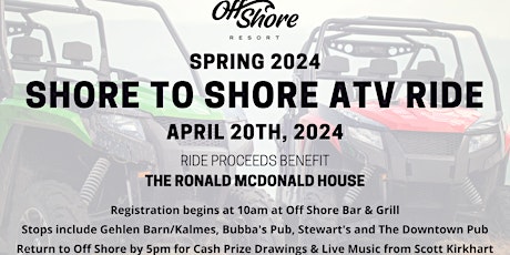 Spring Shore to Shore ATV Ride 2024
