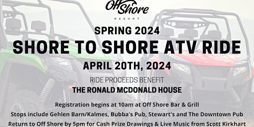 Hauptbild für Spring Shore to Shore ATV Ride 2024