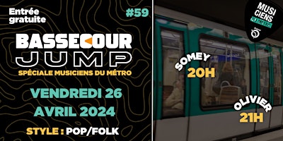 Imagen principal de Bassecour Jump #59 w/ Spéciale Musiciens Du Métro