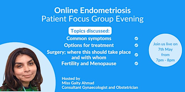 Endometriosis Patient Focus Group Evening