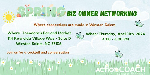 Image principale de Spring Biz Owner Networking