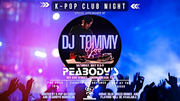 Imagem principal de K-Pop Club Night W/ DJ Tommy Yoo