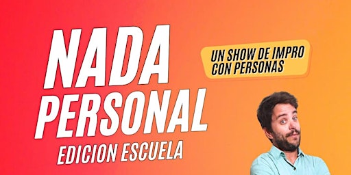 Nada Personal – Show de Impro primary image