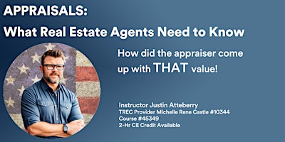 APPRAISALS: What real estate agents need to know! primary image