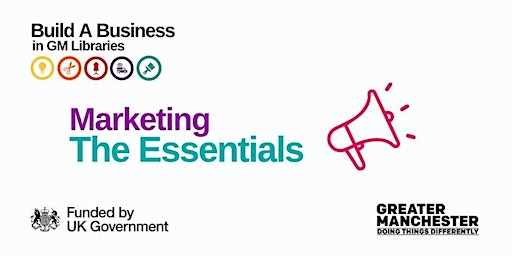 Imagem principal do evento Build A Business: Marketing - The Essentials