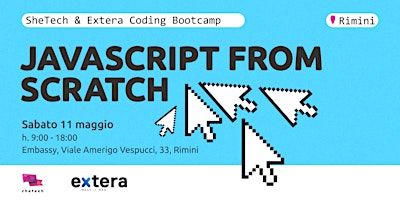 SheTech & Extera Coding Bootcamp: JavaScript from scratch  primärbild