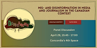 Imagem principal do evento Disinformation Conference: Panel 3