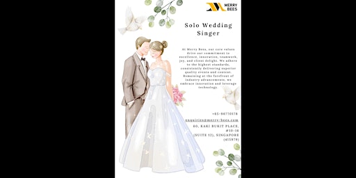 Elevate Your Wedding with a Solo Singer with Enchanting Melodies Await primary image