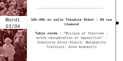 Image principale de “Musique et fascisme : entre récupération et opposition”