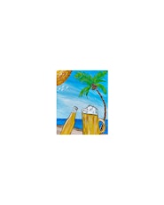 Imagem principal do evento Waydo’s Sand Bar - Beach Beers - Paint Party