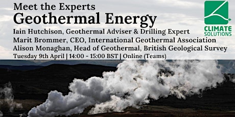 Climate Solutions | Meet the Experts | Geothermal Energy primary image