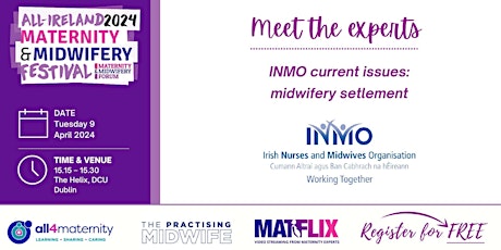 Meet The Expert  from INMO - AT THE VENUE primary image