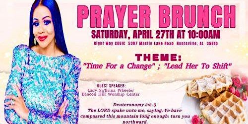 Image principale de Right Way Women's Ministry Prayer Brunch