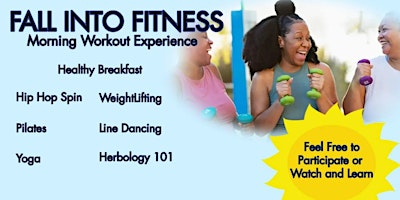 Fall into Fitness Morning Experience primary image