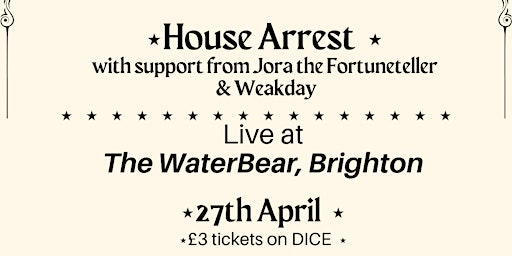 Image principale de House Arrest at The Waterbear